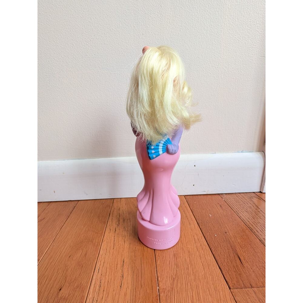 Vintage 1988 Jim Henson Muppets Miss Piggy Figural Shampoo Bottle Soakie DuCair - Picture 3 of 5